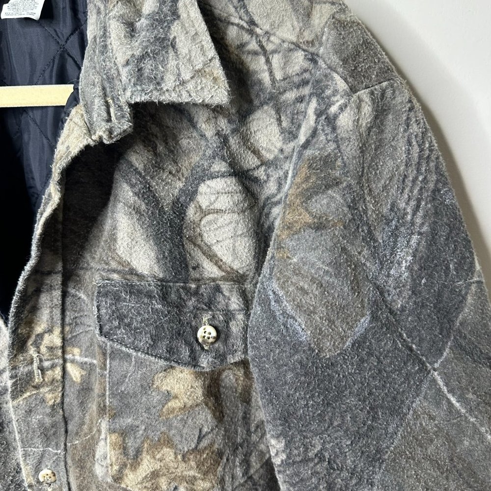 Codet Vintage 90s Camo Hunting Button Front Jacket Men's Medium - Picture 2 of 7